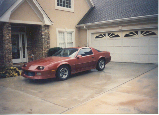 chevrolet 89 camaro rally sport