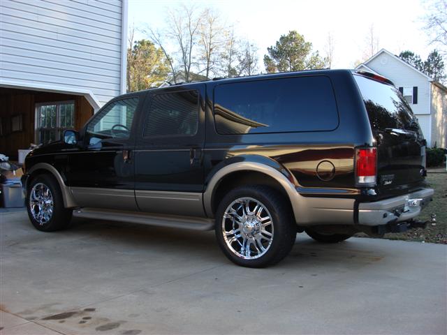 Ford excursion tire psi